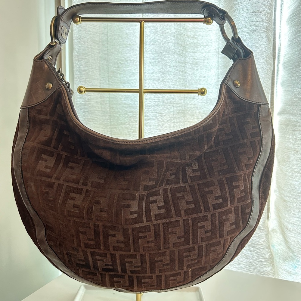Fendi Vintage Zucca Medium Brown